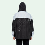 Off-White Mens Black White Splicing Jacket OMEA169E19E060031091