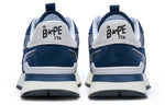 A BATHING APE ROAD STA EXPRESS Leather Low 'Blue' 1I70-191-014-BLUE