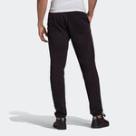 adidas originals SSilicon Swpant Solid Color Casual Bundle Feet Sports Long Pants Black GN3304