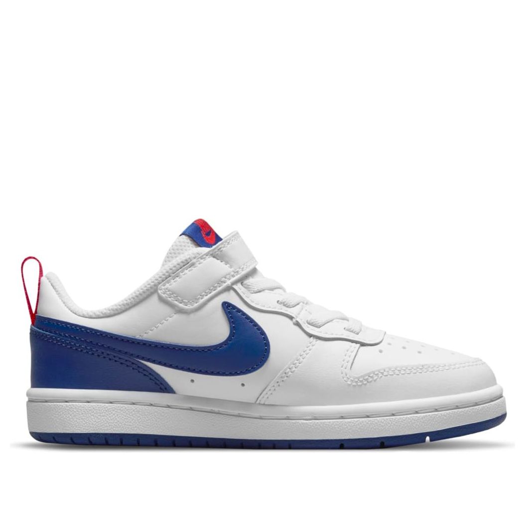 (PS) Nike Court Borough Low 'White Deep Royal' BQ5451-113