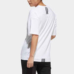 (WMNS) adidas x Swarovski Crossover Casual Sports Breathable Solid Color Short Sleeve White T-Shirt H55253