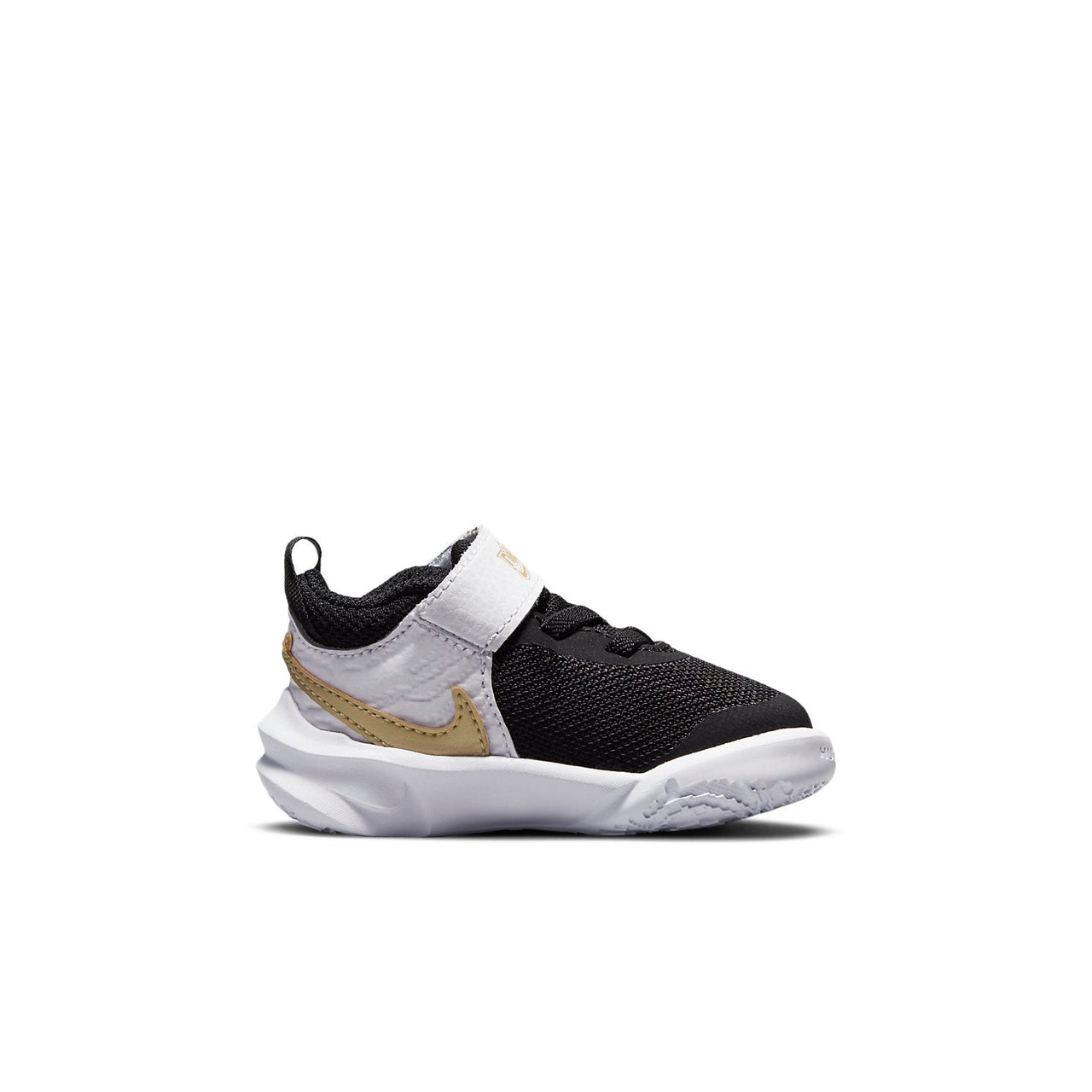(TD) Nike Team Hustle D10 'Black White Metallic Gold' CW6737-002