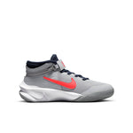 (GS) Nike Team Hustle D 10 FlyEase 'Gray Red' DD7303-006