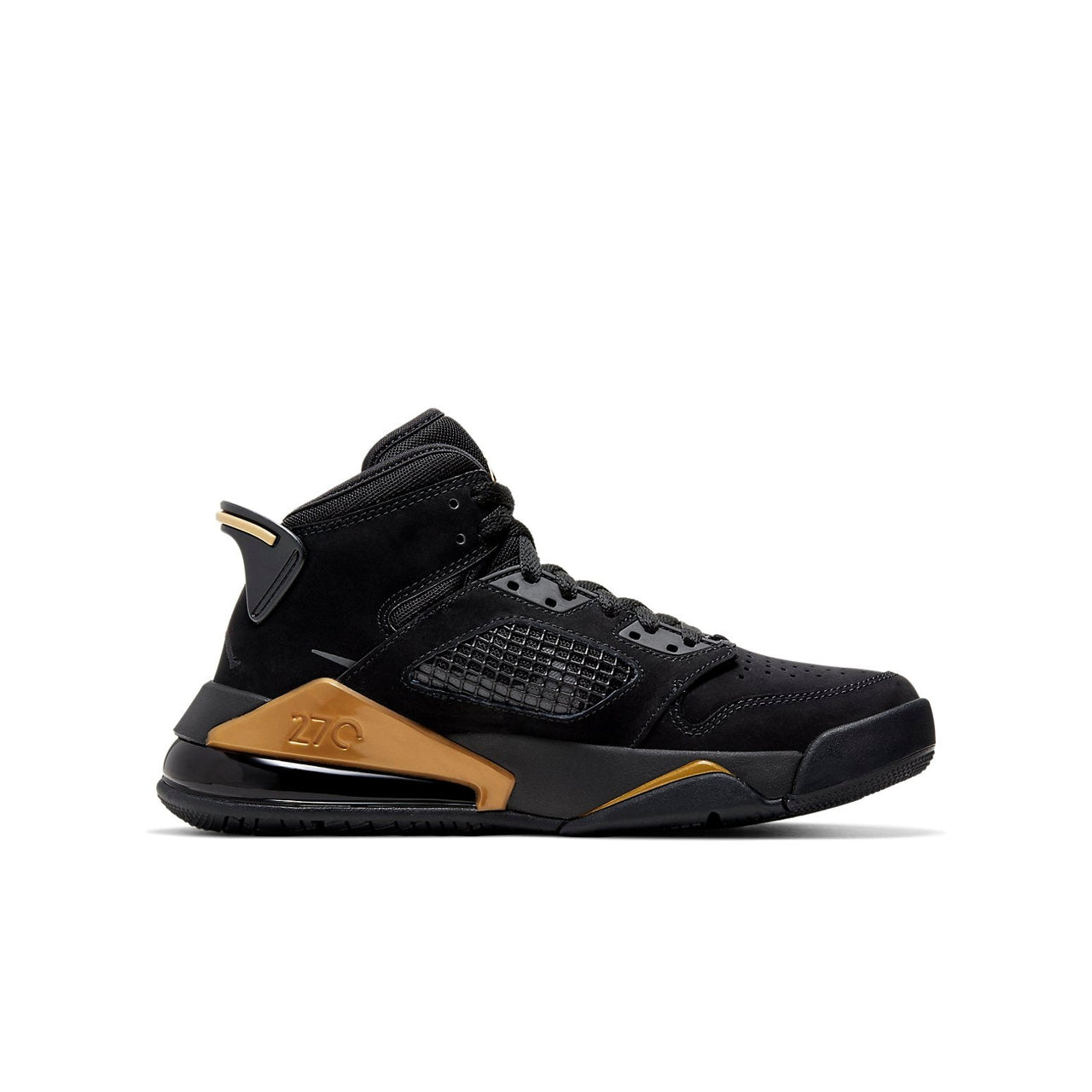 (GS) Air Jordan Mars 270 'Black Gold' BQ6508-007