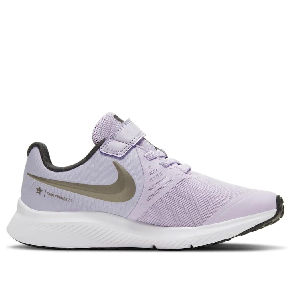 (PS) Nike Star Runner 2 'Violet Frost Metallic Pewter' AT1801-502