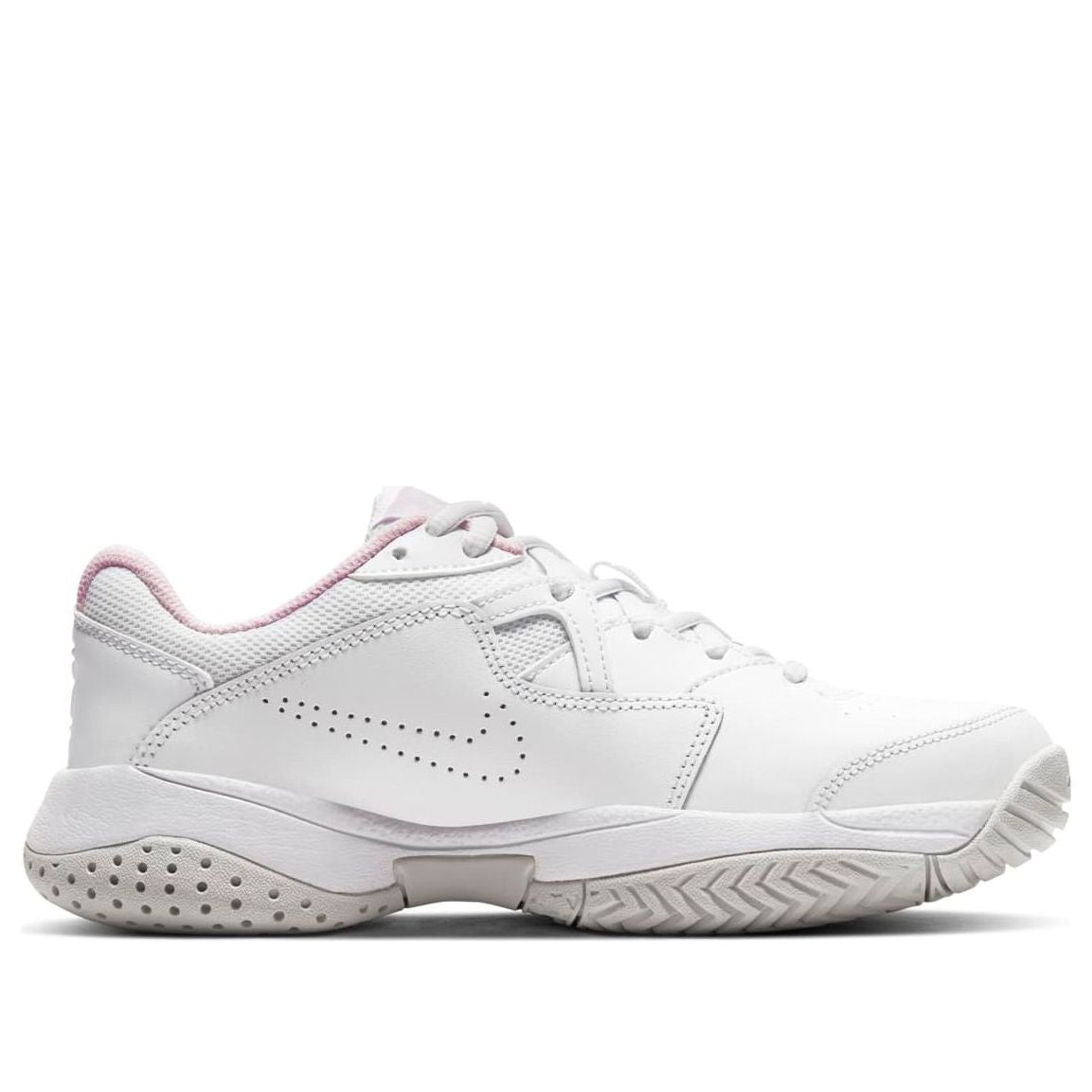 (GS) Nike Court Jr Lite 2 'White Pink' CD0440-100