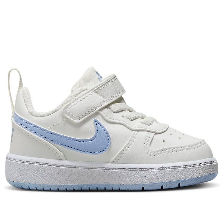 (TD) Nike Court Borough Low Recraft Shoes 'Summit White Cobalt Bliss' DV5458-103