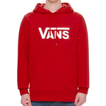 Vans Classic Logo Pullover Couple Style Red VN0A4MM9IZQ