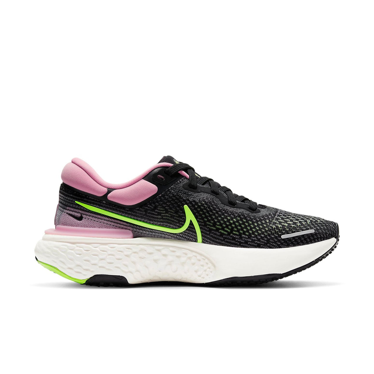 (WMNS) Nike ZoomX Invincible Run Flyknit 'Black Elemental Pink' CT2229-002