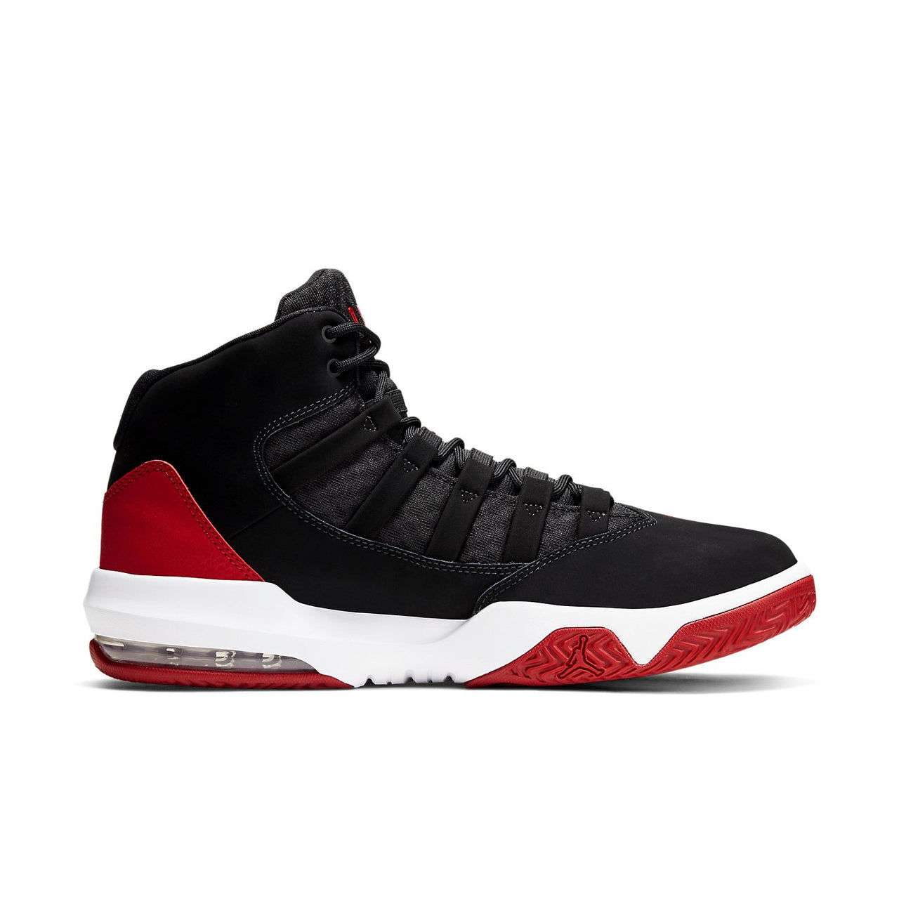 Air Jordan Max Aura 'Black Gym Red' AQ9084-023