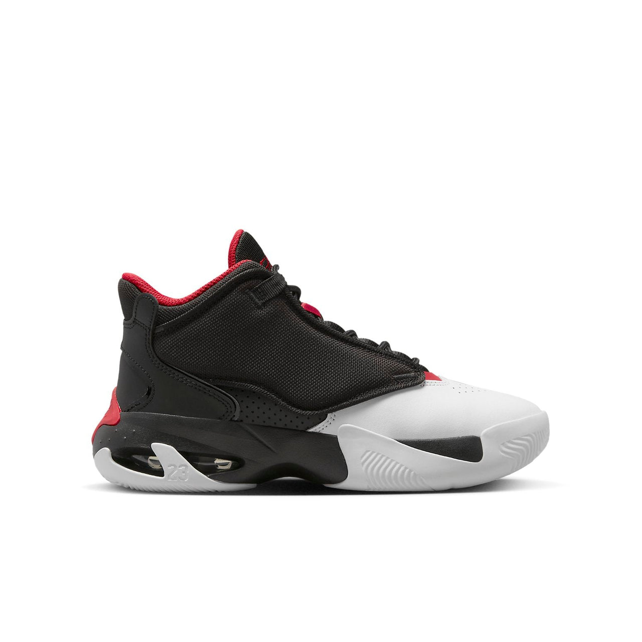 (GS) Air Jordan Max Aura 4 'Black White Gym Red' DQ8404-061