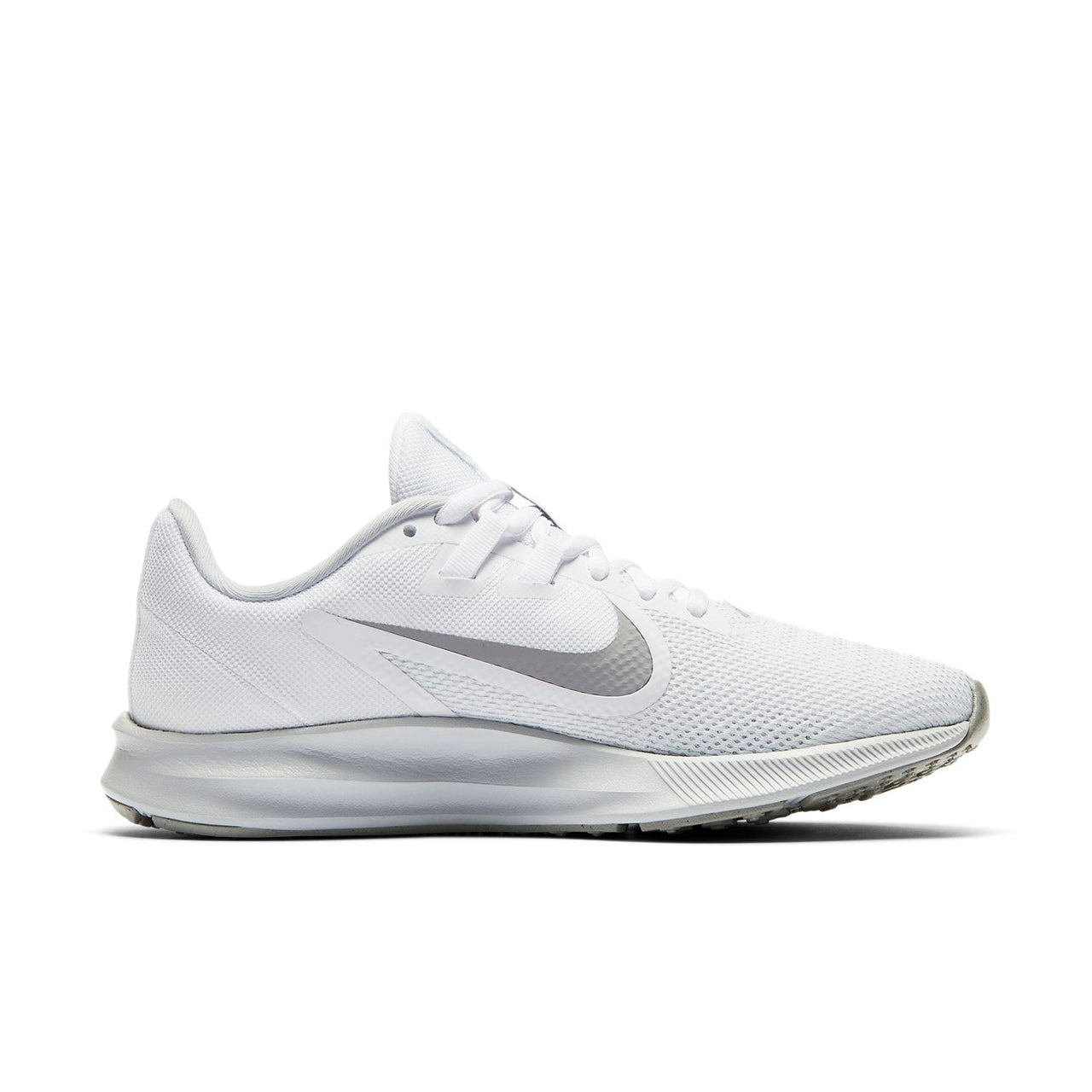 (WMNS) Nike Downshifter 9 Low Tops Knitted White AQ7486-100