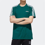 adidas neo M Essential 3-Stripes TEE - Green GJ8914