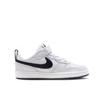 (PS) Nike Court Borough Low 2 'White Black' BQ5451-104