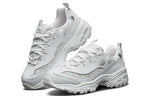 (WMNS) Skechers D'lites 1.0 Sneaker GS White 13144-WMLT