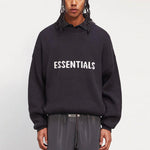 Fear of God Essentials FW20 Knit Sweater 'Black' 0192508520004001