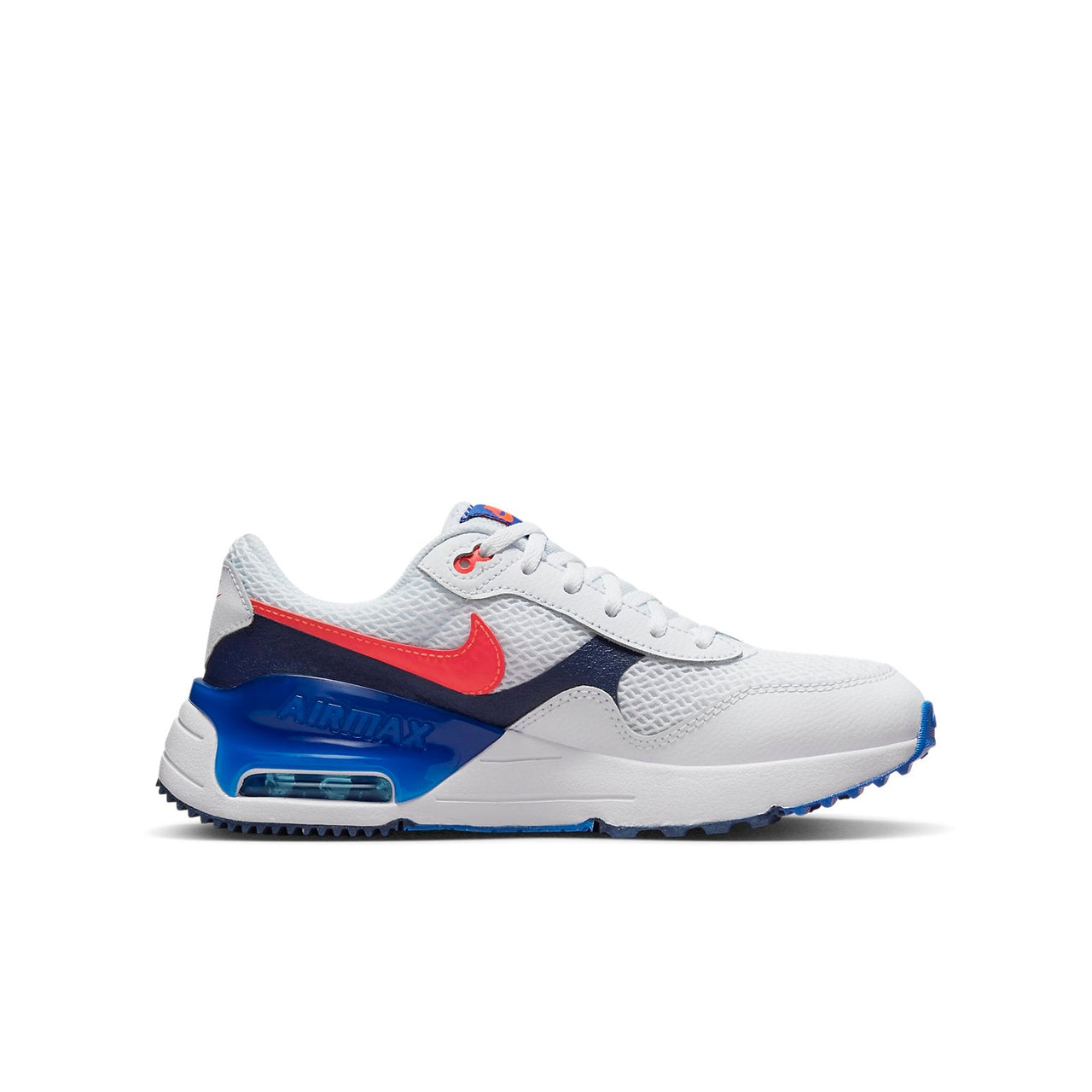 (GS) Nike Air Max SYSTM 'White Royal Crimson' DQ0284-101