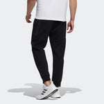 Men's adidas Solid Color Sports Pants/Trousers/Joggers Black H39217