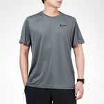 Nike MENS Pro Dri-FIT Casual Sports Quick-drying Short Sleeve Grey Gray CZ1182-010