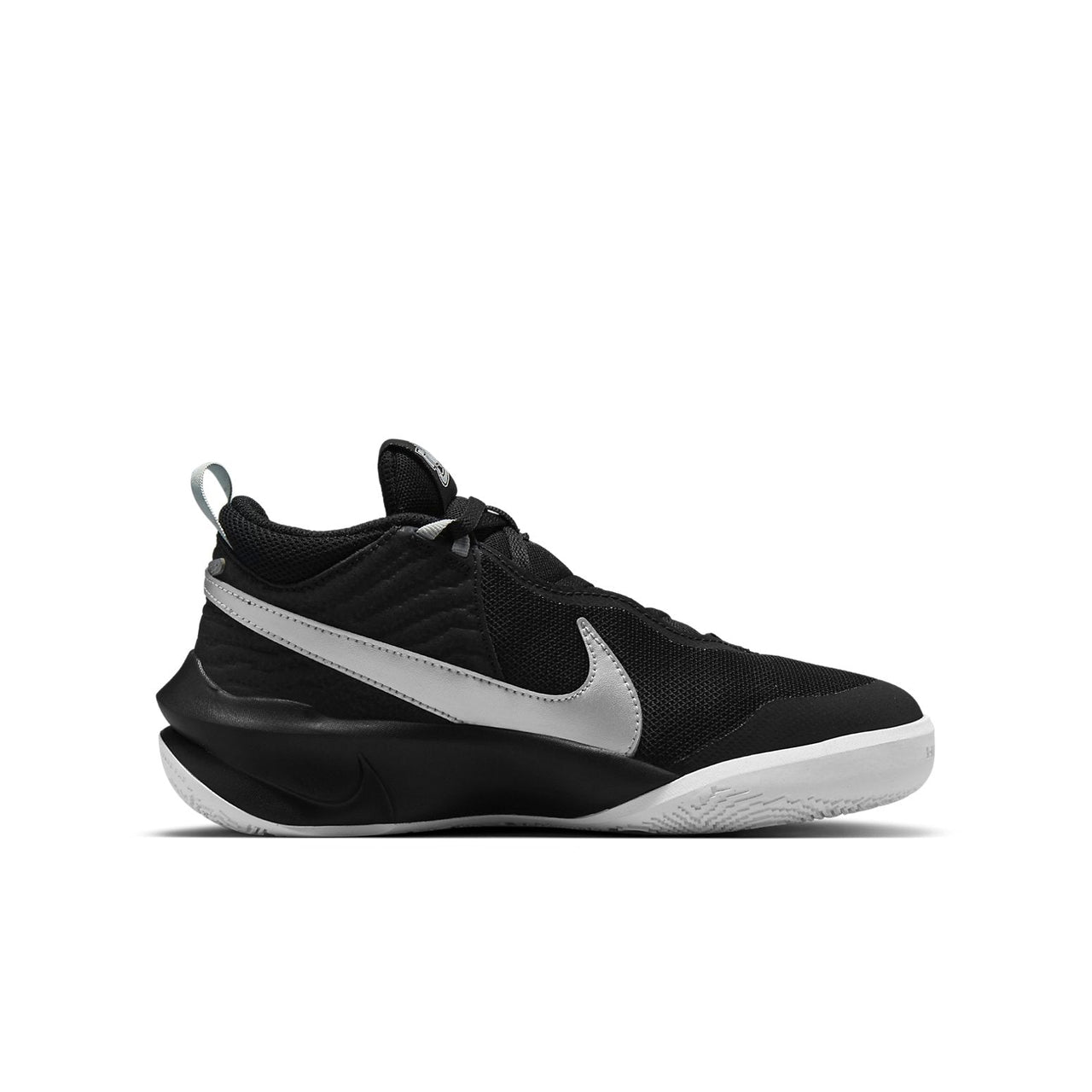(GS) Nike Team Hustle D10 'Black Metallic Silver' CW6735-004
