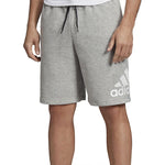 adidas M Mh Bos Short Ft Logo Printing Sports Drawstring Shorts Gray EB5260