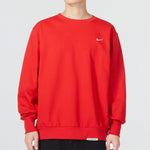 Nike solo swoosh crew neck sweatshirt 'Red' DQ5821-657