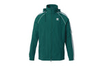 Men's adidas originals Logo Colorblock Stripe Sports Jacket Green CW1311