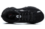(WMNS) FILA FUSION Chunky Sneakers 'Black Silver' T12W141105FBK