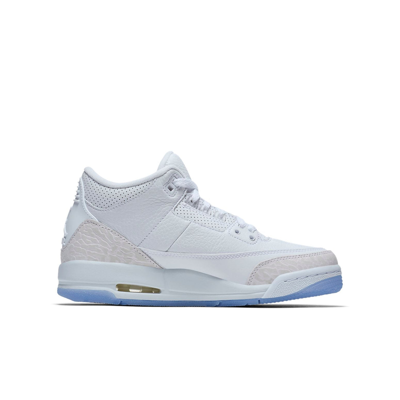 (GS) Air Jordan 3 Retro 'Triple White' 398614-111