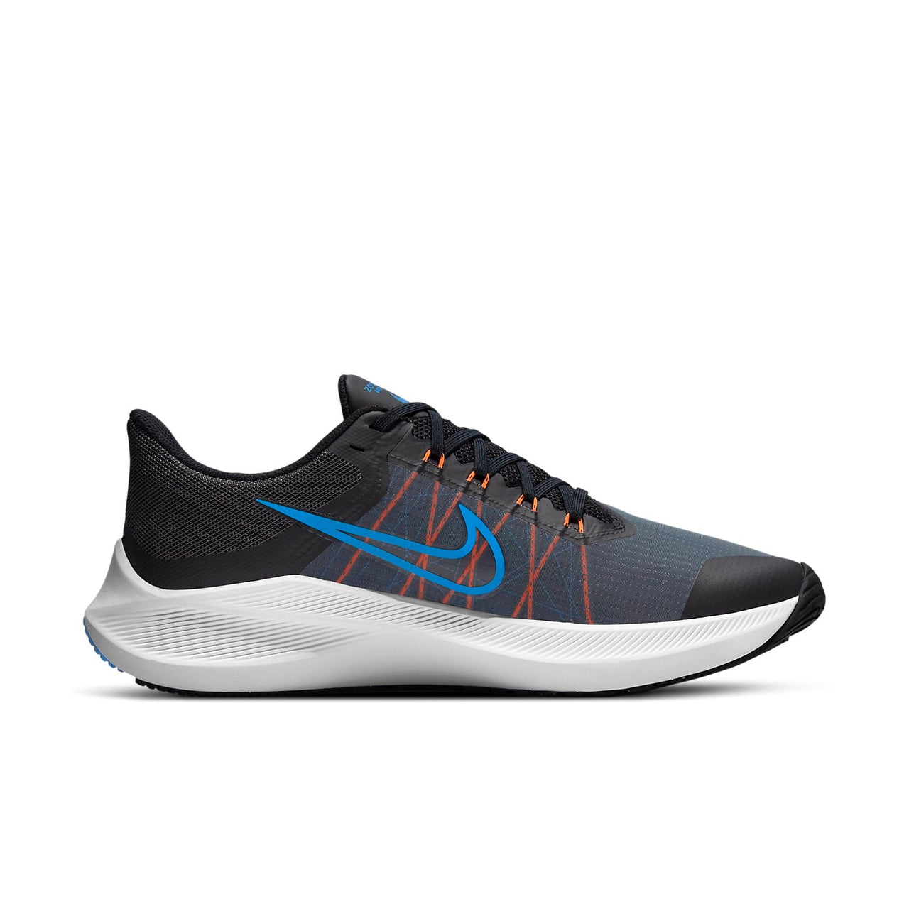 Nike Air Zoom Winflo 8 'Black Gray Blue' CW3419-007