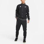 Men's Nike x ACRONYM Crossover Contrasting Colors Stripe Elastic Waistband Sports Pants/Trousers/Joggers Black CZ4676-010