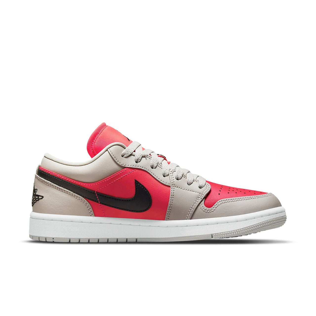(WMNS) Air Jordan 1 Low 'Light Iron Ore Siren Red' DC0774-060