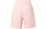 Nike Standard Issue Printing Logo Solid Color Straight Shorts Pink DH7384-610