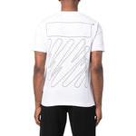 Off-White FW22 Round Neck T-Shirt 'White' OMAA027F22JER0160110