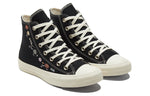 (WMNS) Converse Chuck Taylor All Star High 'Embroidered Floral - Black' A01585C