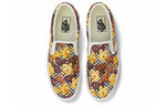 Vans Slip-On Pattern Low Tops Casual Skateboarding Shoes Unisex Multi-Color VN0A7VCFDMV