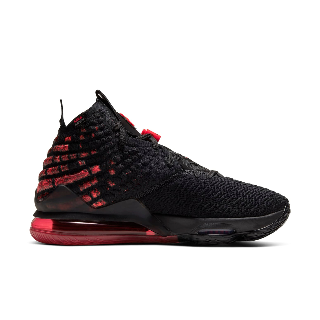 Nike LeBron 17 EP 'Infrared VI 'Black White University Red' BQ3178-006