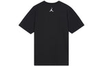 Men's Air Jordan 1 Pocket Shoes Embroidered Round Neck Short Sleeve Black T-Shirt DO1928-010