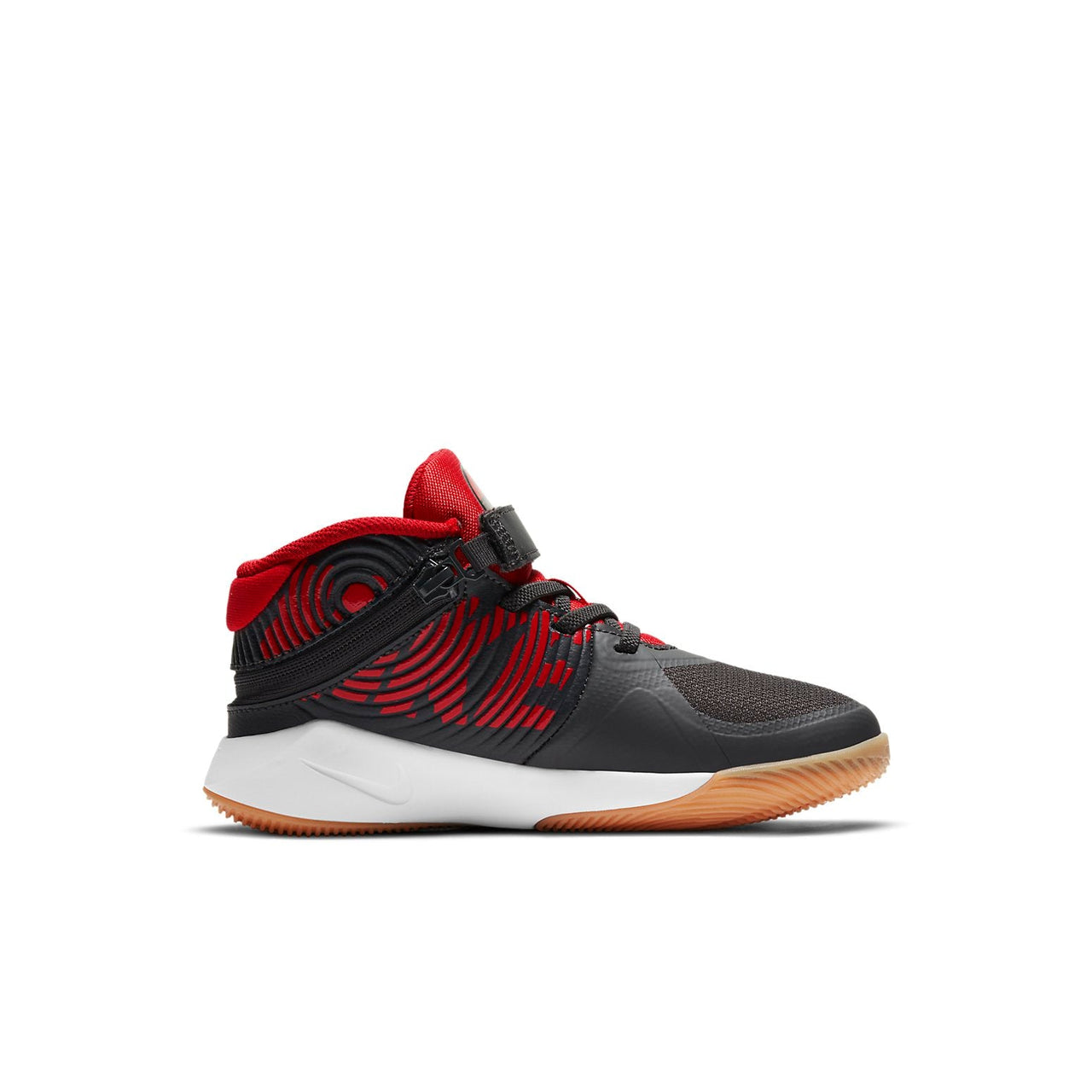 (PS) Nike Team Hustle D 9 FlyEase 'Black Red Gold' BV2951-003