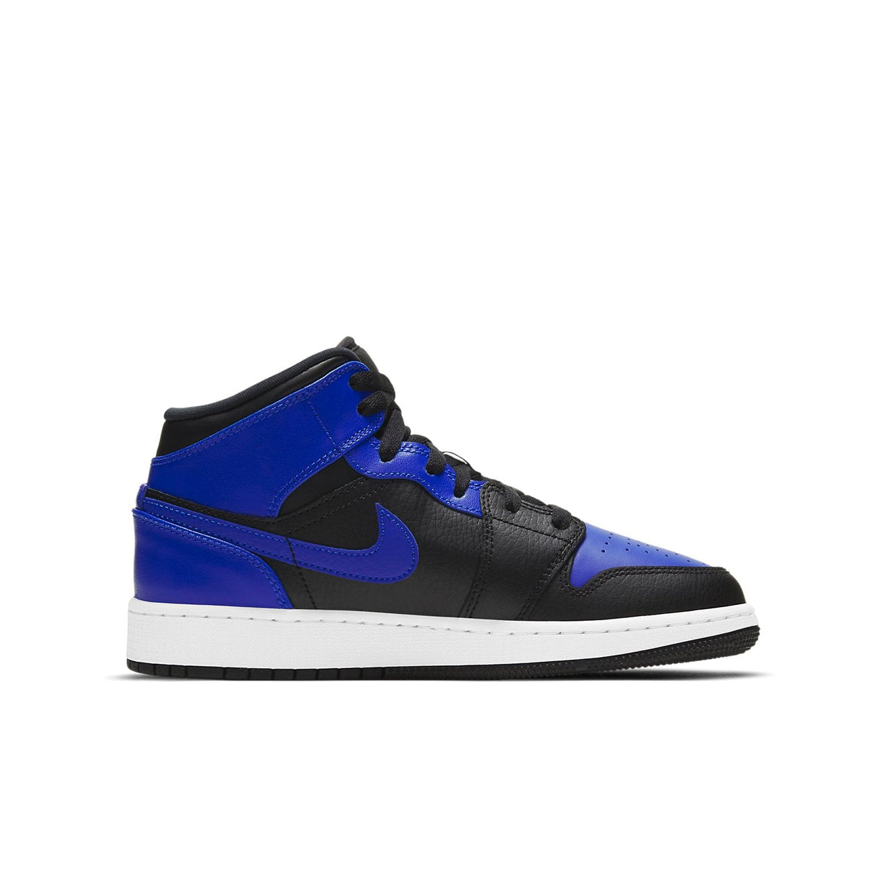 (GS) Air Jordan 1 Mid 'Hyper Royal' 554725-077
