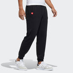 Men's adidas neo Pattern Black Sports Pants/Trousers/Joggers H44999