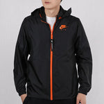 Nike Sportswear Full-length zipper Cardigan Jacket Black CW4820-010