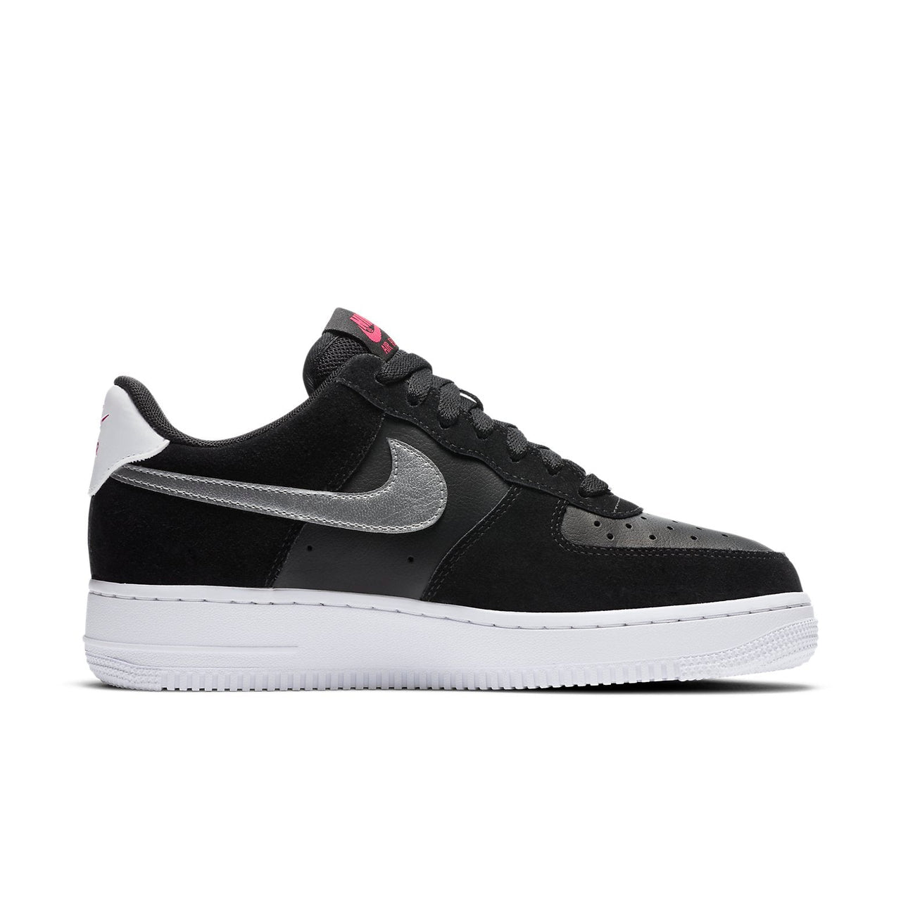 (WMNS) Nike Air Force 1 '07 'Black Metallic Silver' DA4282-001