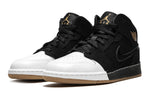(GS) Air Jordan 1 Retro Mid 'Gold and Gum' 555112-021