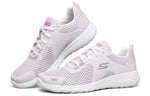 (WMNS) Skechers Go Walk Cool Running Shoes Pink/White 667081-LTMV