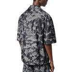LOUIS VUITTON Short Sleeve Denim Shirt 'Dark Blue' 1AFQZB