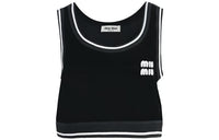MIU MIU Tank Tops Women's Black