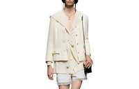 CHANEL Jacket Women's Light Yellow
