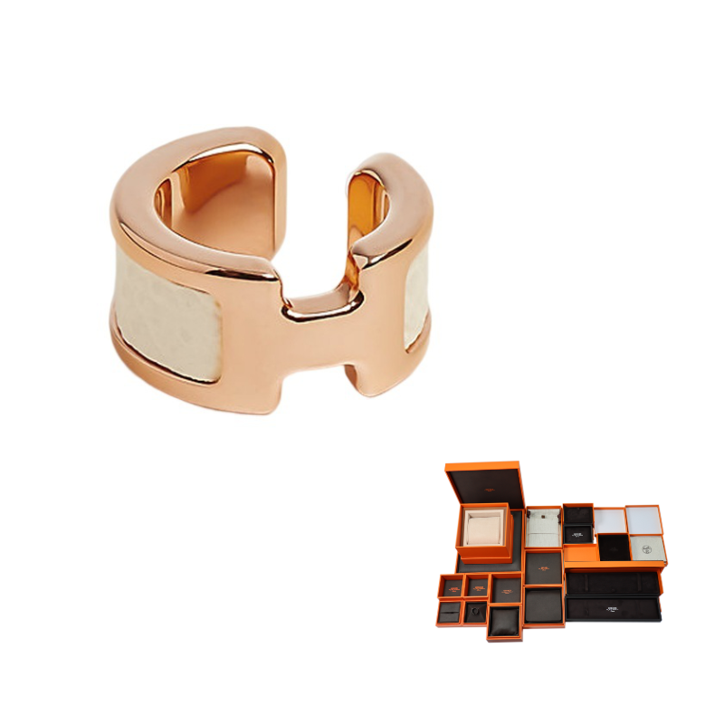 HERMES Clip-On Earrings Women's