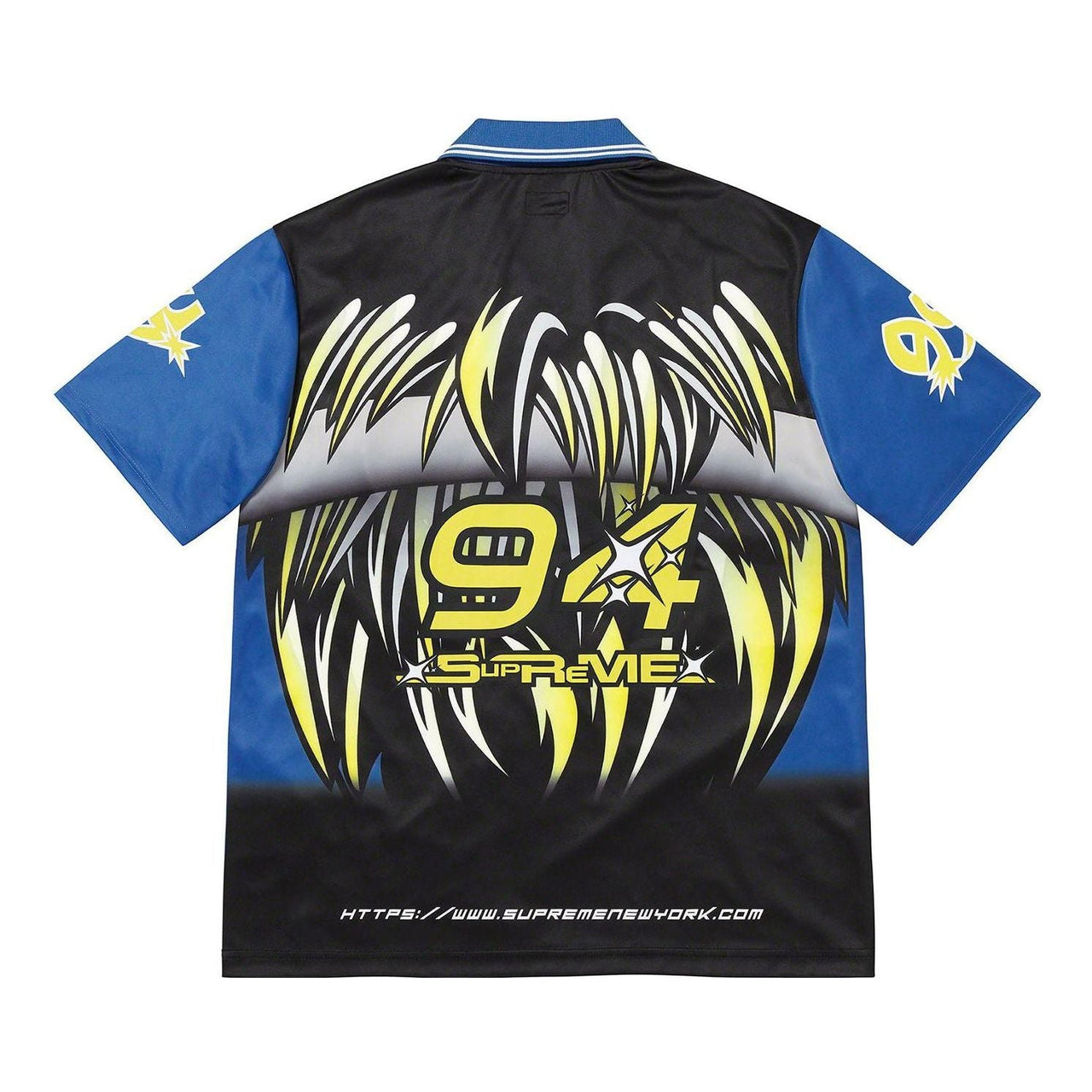 Supreme Character Soccer Jersey 'Blue Black Yellow' SUP-SS23-047